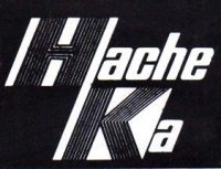Logotip de la discoteca 'Hache Ka' de Gav Mar